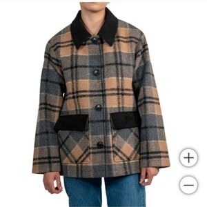 Pendleton Women's Wool Blend Barn Coat